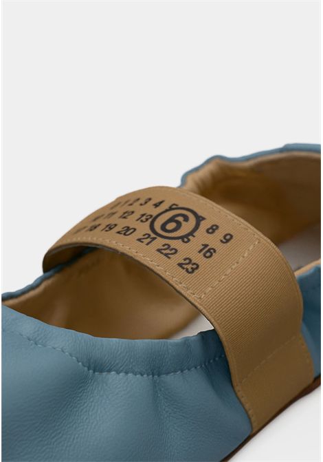 Ballerine con logo MM6 KIDS MAISON MARGIELA | 823962